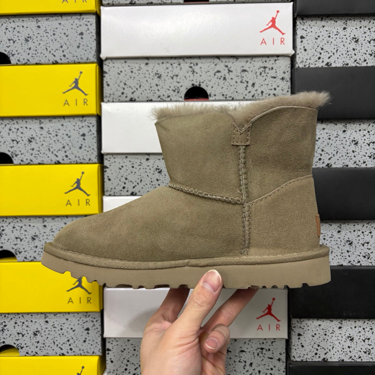 UGG Mid-Calf Boot 6422 – Antelope Brown | Wooden Button | Sizes 35-40