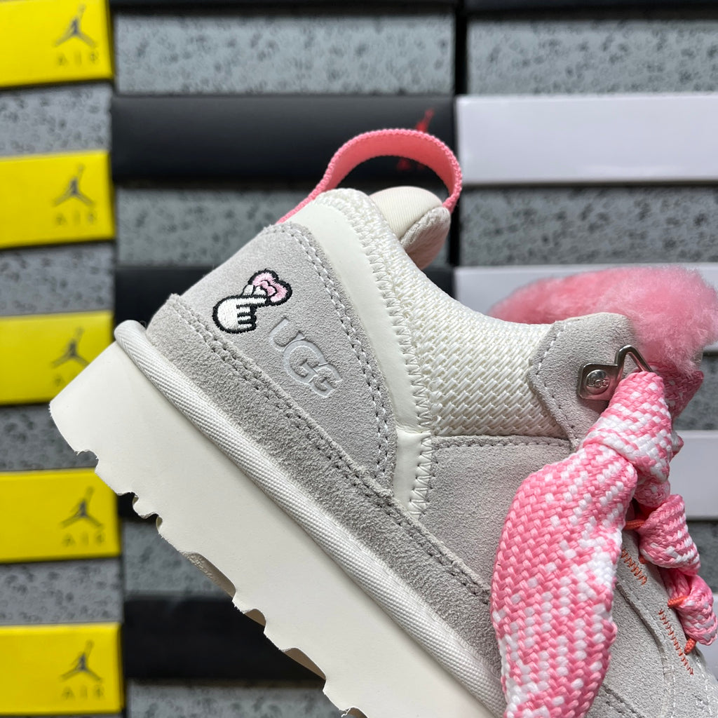 UGG Snow Boot – White Pink (Style 1144032) | Sizes 35–40