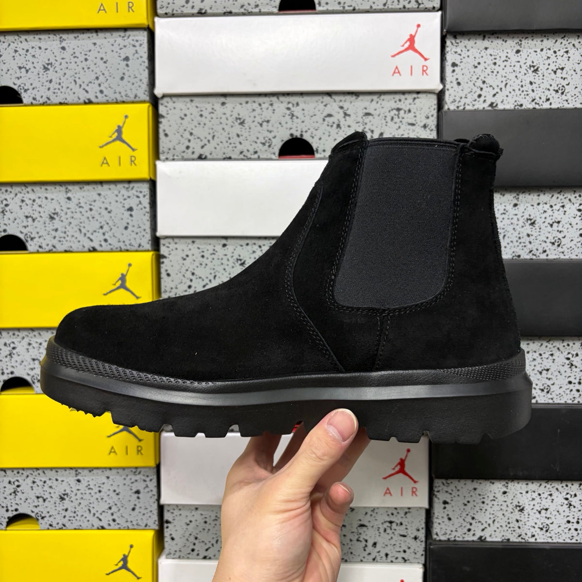 UGG Burleigh Chelsea Boot – Black (Style 2050) | Sizes 39–44