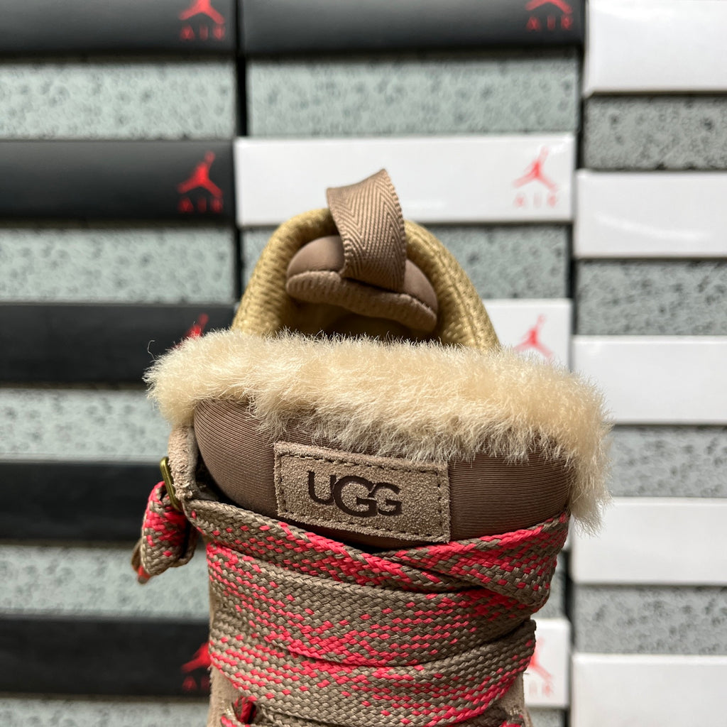 UGG Snow Boot – Brown Pink (Style 1144032) | Sizes 35–44