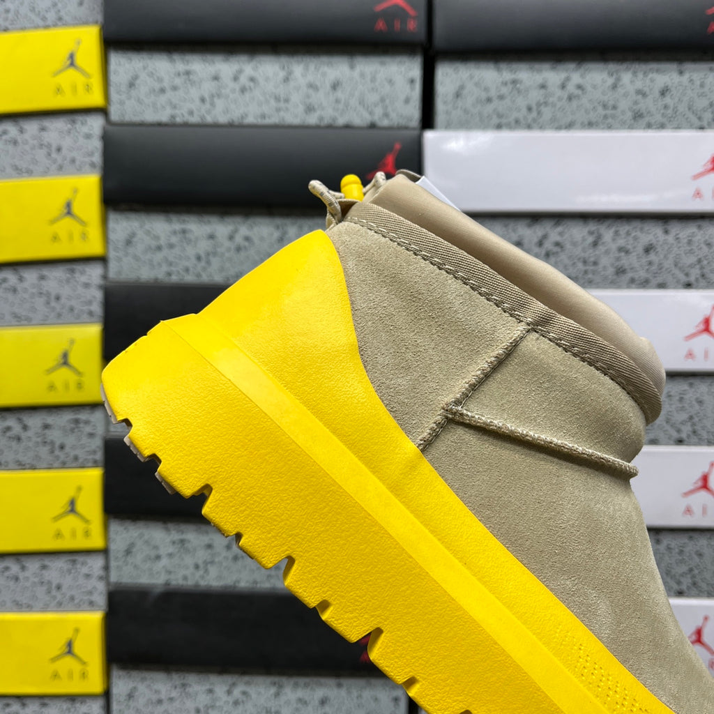 UGG Mid-Calf Snow Boot – Yellow (Style 1114196) | Sizes 35–45