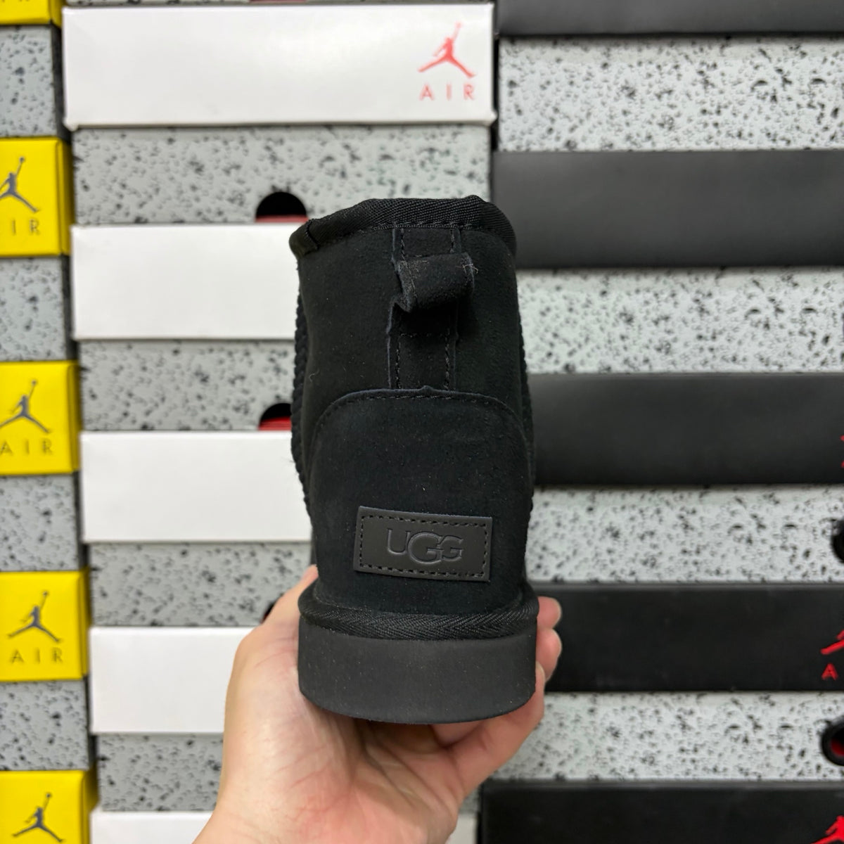 UGG Mid-Calf Boot 6222 – Black | Sizes 35-44