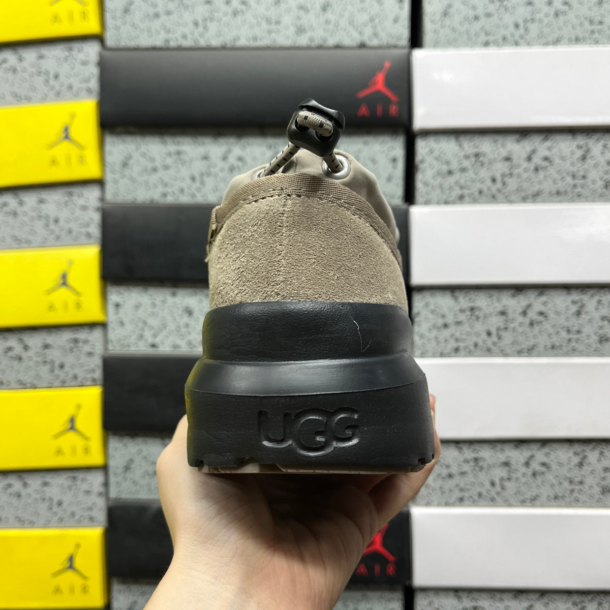 UGG Snow Boot – Misty Grey, Black Sole (Style 1144096) | Sizes 35–45