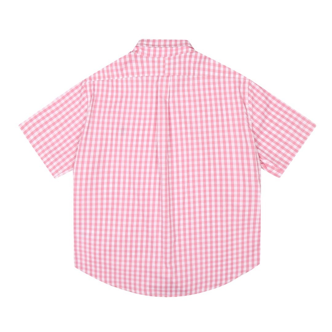 Ralph Lauren Gingham Short-Sleeve Button-Down Shirt