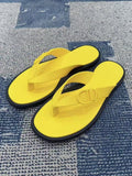 Thong Sandals with Raised Strap Detail
